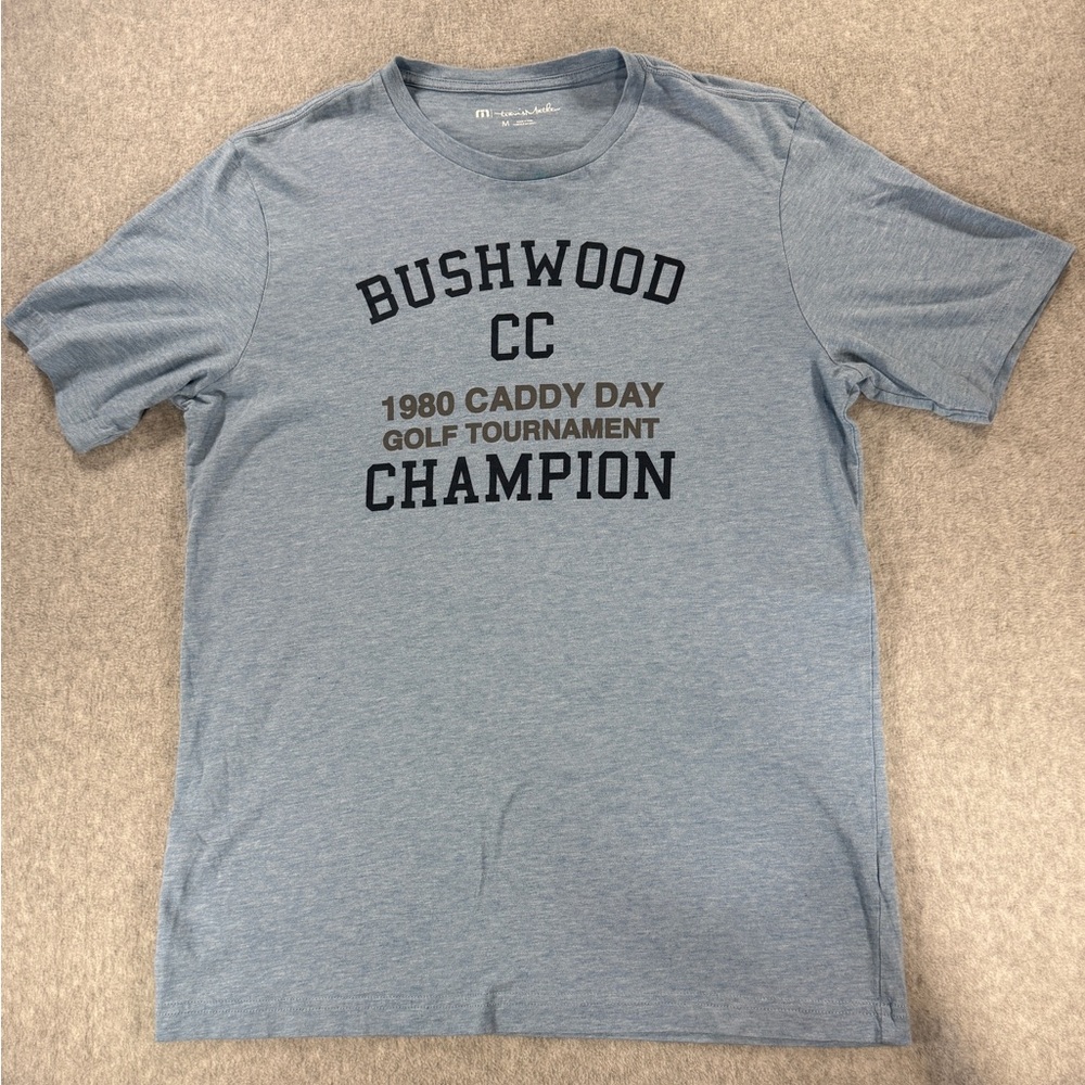 Travis Mathew - Light Blue Bushwood CC Tee‎ - M